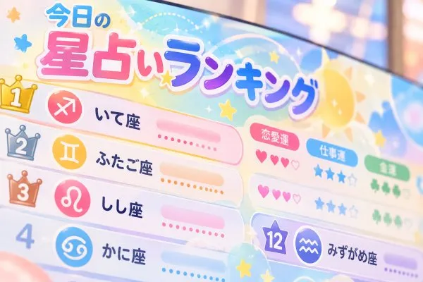 星宮ルナのハッピー☆ホロスコープ