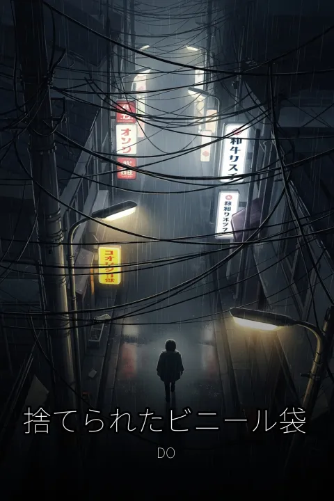 捨てられたビニール袋