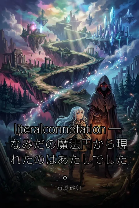 literalconnotation ─ なみだの魔法円から現れたのはあたしでした。