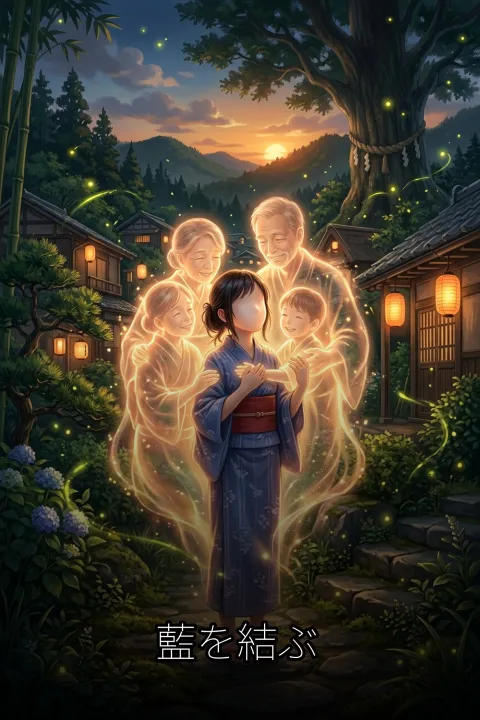藍を結ぶ