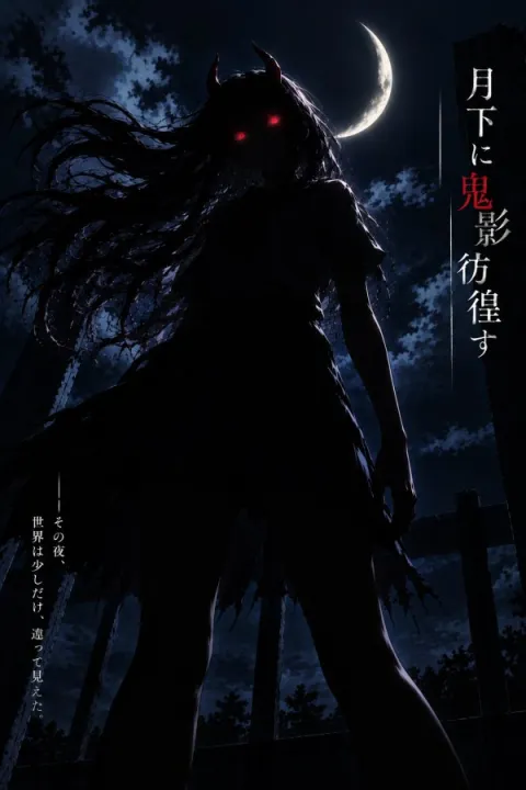 月下に鬼影、彷徨す